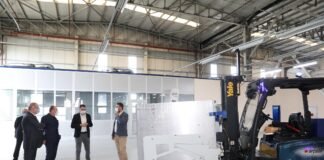 Sürücüsüz Forklift TOSB Yollarında