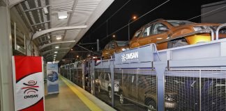 Dünyada Bir İlk: OMSAN Lojistik, Marmaray İle Deniz Altından Otomobil Taşıdı