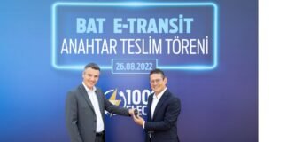 BAT, Türkiye Filosunda Tam Elektrikli Ford e-Transit Kullanmaya Başladı
