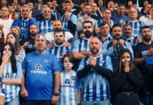 Çalışanlar kamera karşısında TEMSA, Adana Demirspor’un yanında