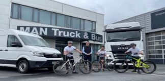 MAN kamyonları yaya ve bisikletlileri tanıyor