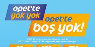 OPET’te “Boş Yok” Kampanyası ile Anında Puan Kazan
