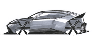 Hyundai, IAA Mobility 2025 Öncesinde Concept THREE’nin İlk Çizimini Paylaştı